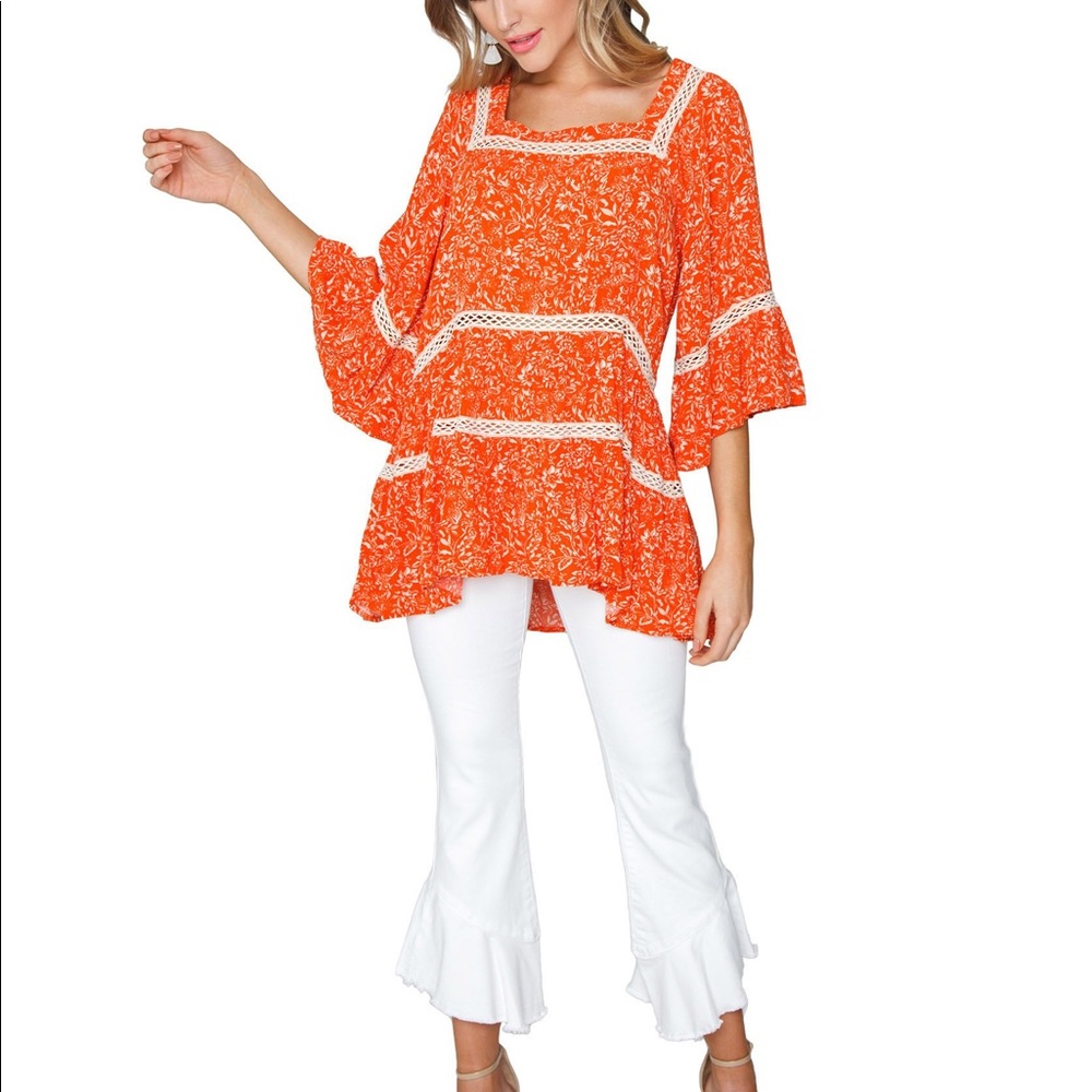 Free People Talk About It Tunic Top